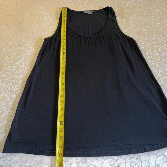 Vince Hi Low Black Scoop Neck Tank Top  Size L - Picture 12 of 15